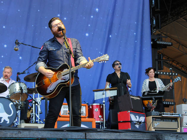 The Decemberists performed on day three of Austin City Limits Music Festival 2015.