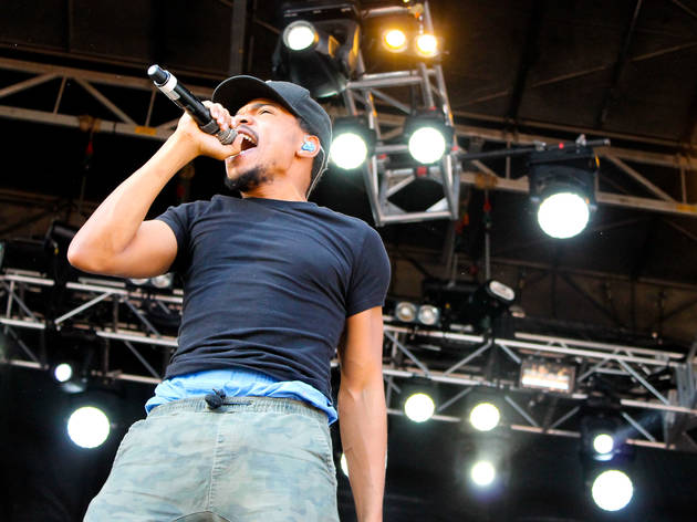 Chance the Rapper performed on day three of Austin City Limits Music Festival 2015.