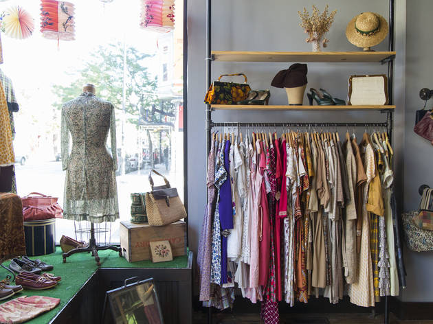 vintage clothing store