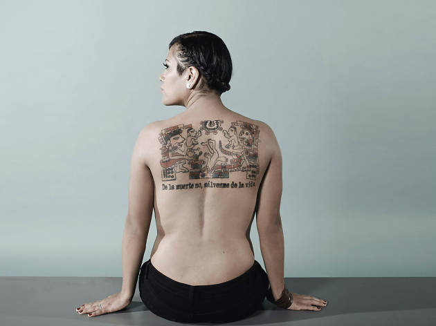 Tatuajes prehispánicos El centro cultural universitario tlatelolco expondrá fotografías de los tatuajes ganadores del concurso In tlilli in tlapalli