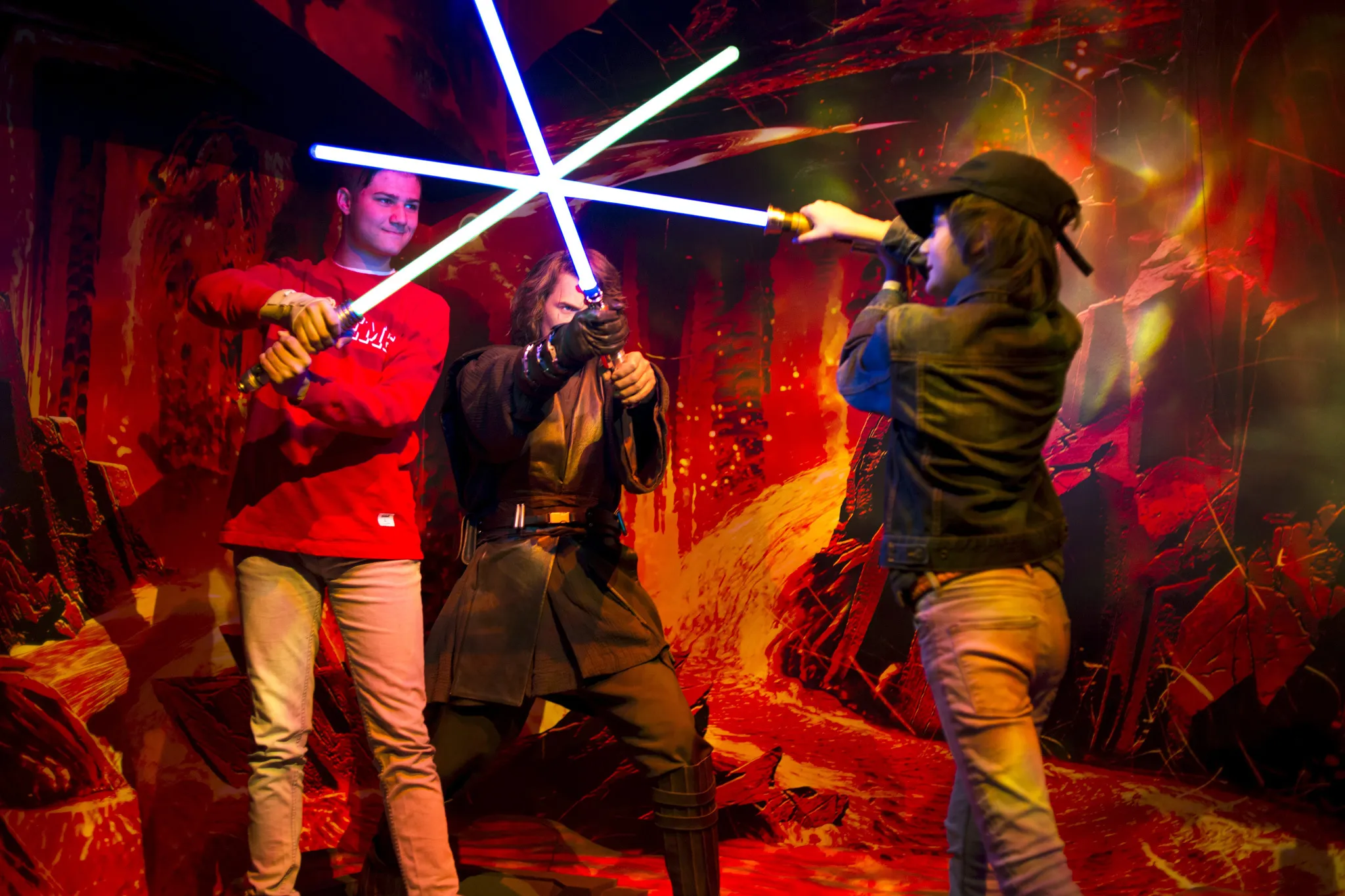 London Eye at sunset