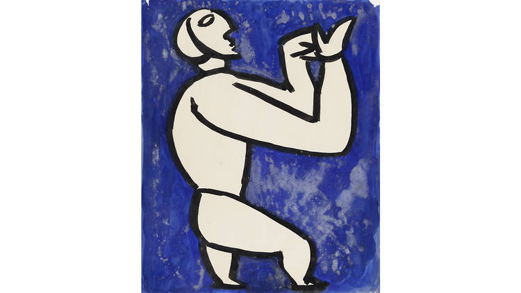 Richard Pousette-Dart, Untitled (Figure-495), circa 1930–40