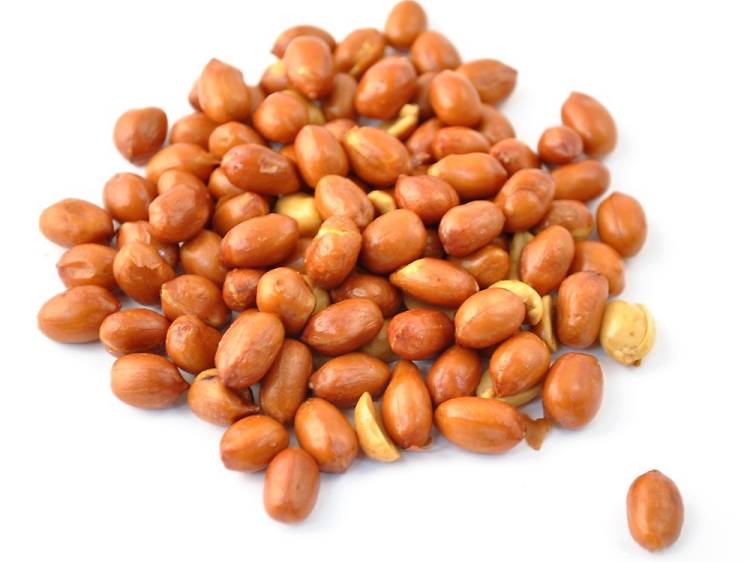 Crunchy peanuts