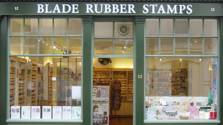 Blade Rubber Stamps, shopping, Bloomsbury