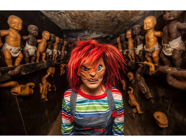 Halloween costumes in London: Chucky