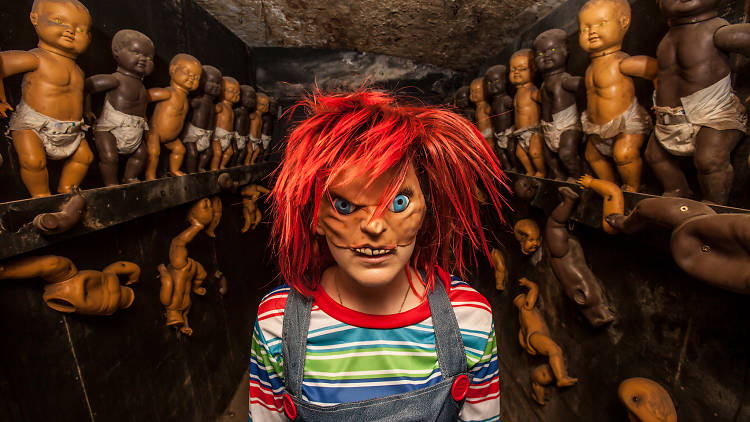 Halloween costumes in London: Chucky