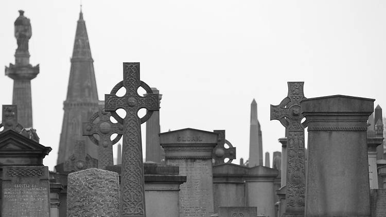 necropolis, gravestones, cemetery