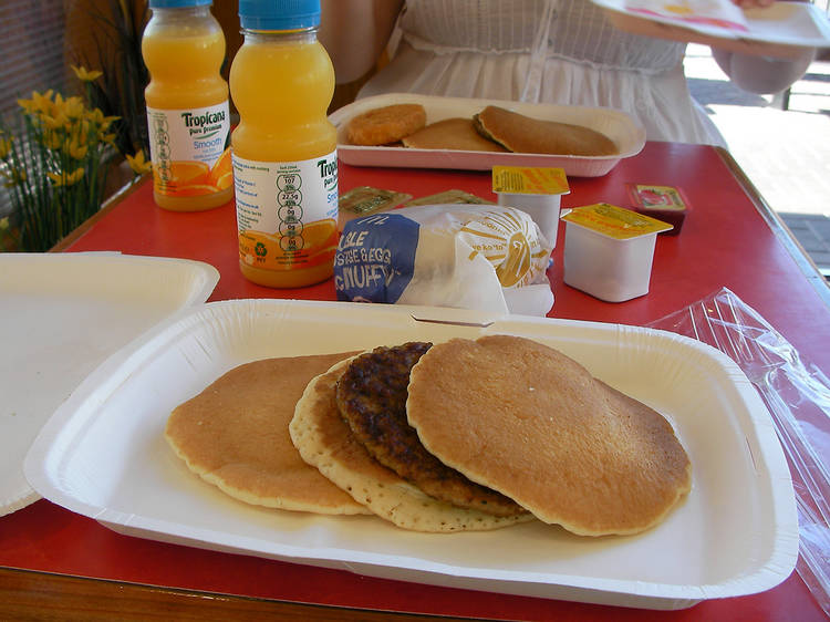 McDonalds hot cakes/all-day breakfast