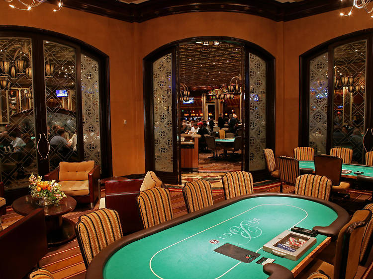 Play poker at the Bellagio