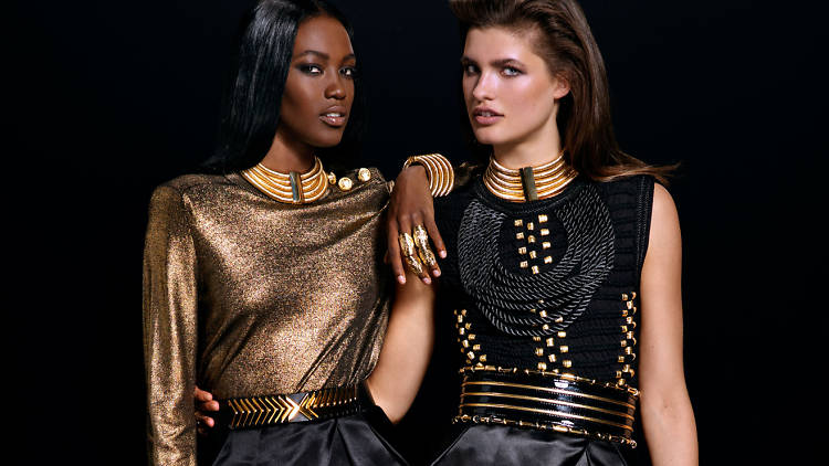 looks the Balmain x H&M collection