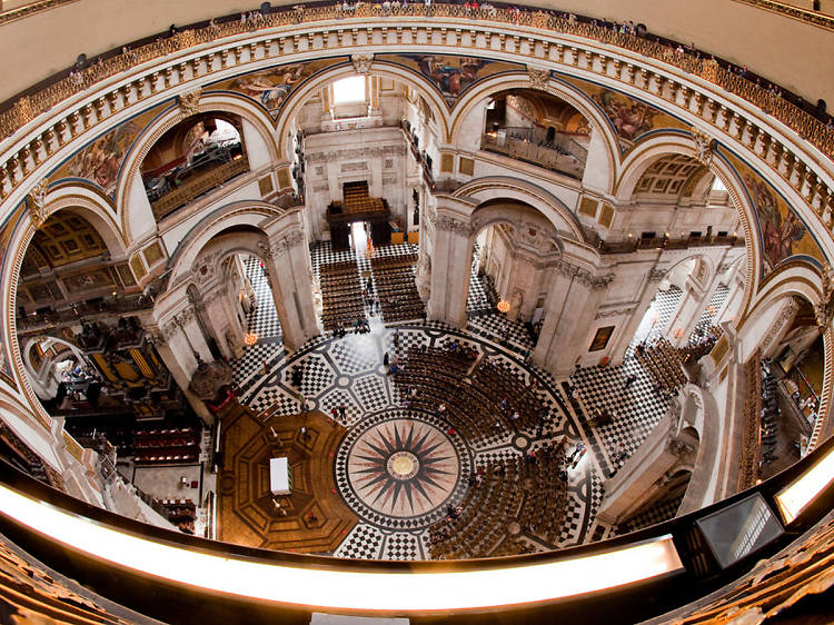 Visit the Whispering Gallery in St Paul’s Cathedral   