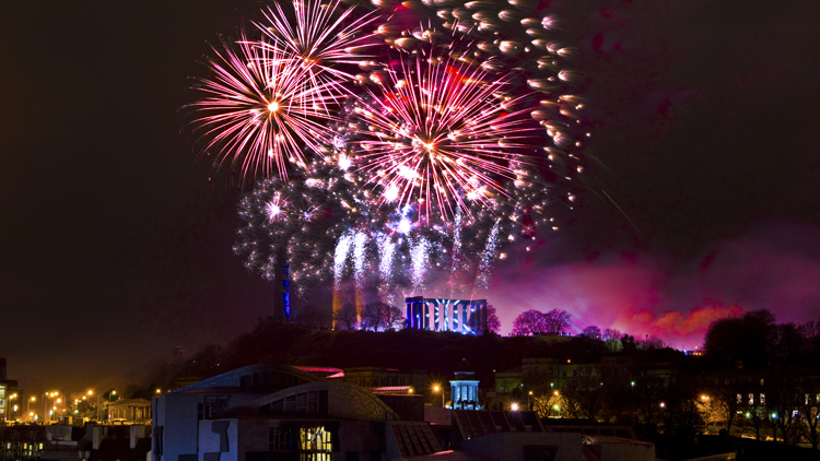 New Year in Edinburgh