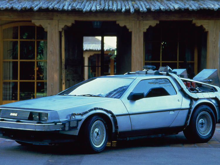 The DeLorean in ‘Back to the Future’ (1985)