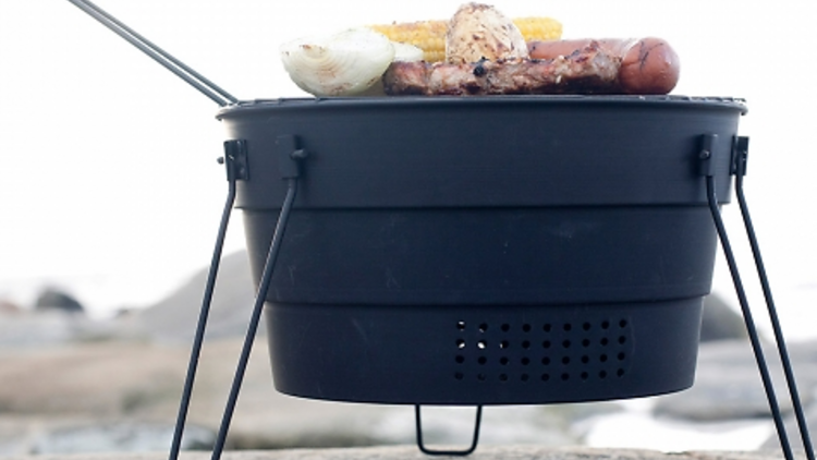 Un pop-up grill 