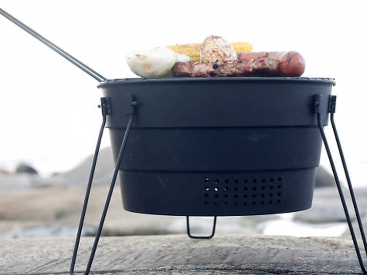 Un pop-up grill 