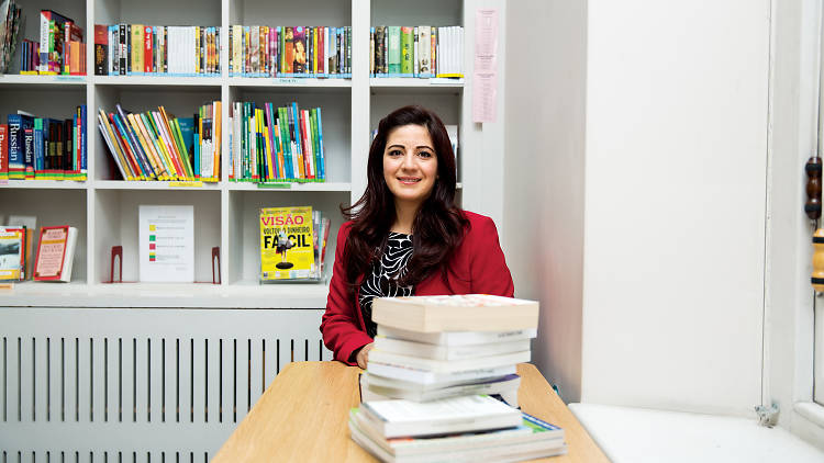 Fardous Bahbouh is a linguist and voiceover artist. She has lived in London for five years.