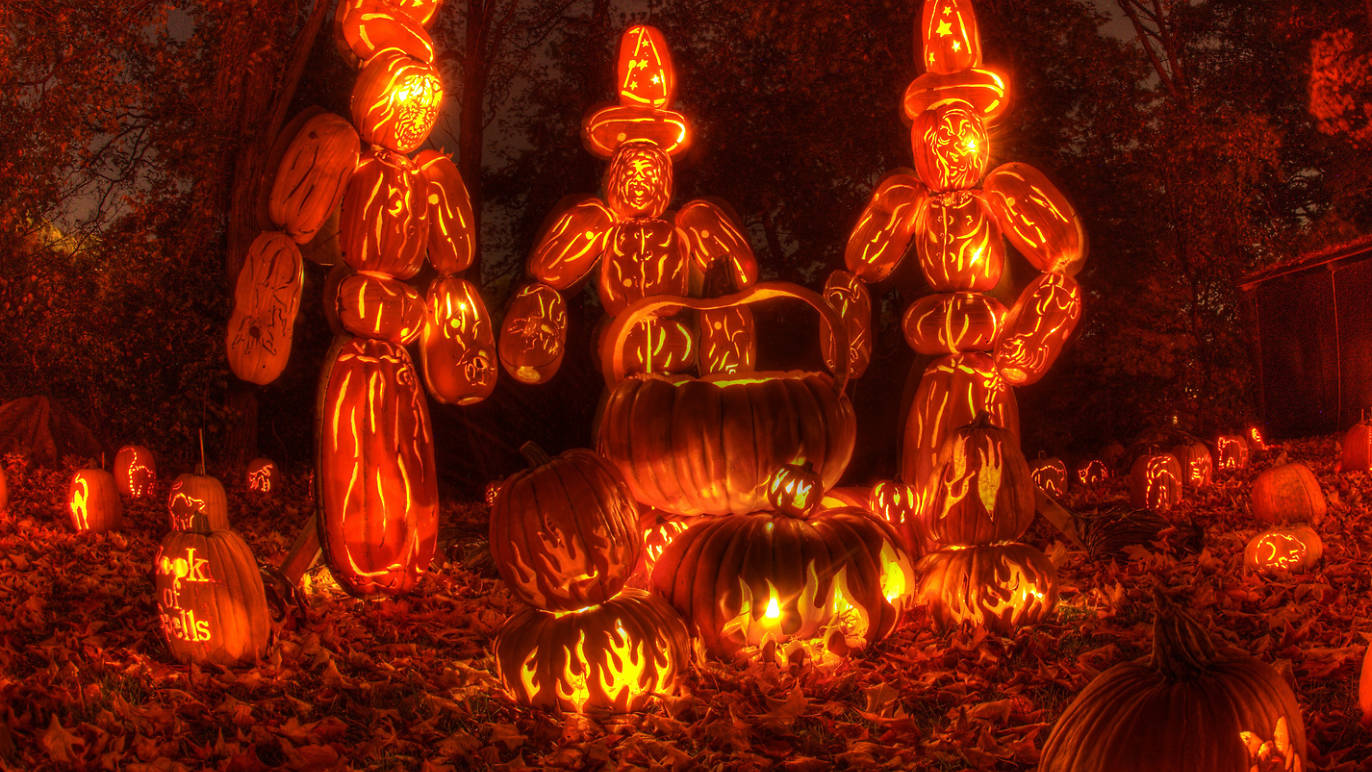 Guide to The Great Jack O' Lantern Blaze including how to get there