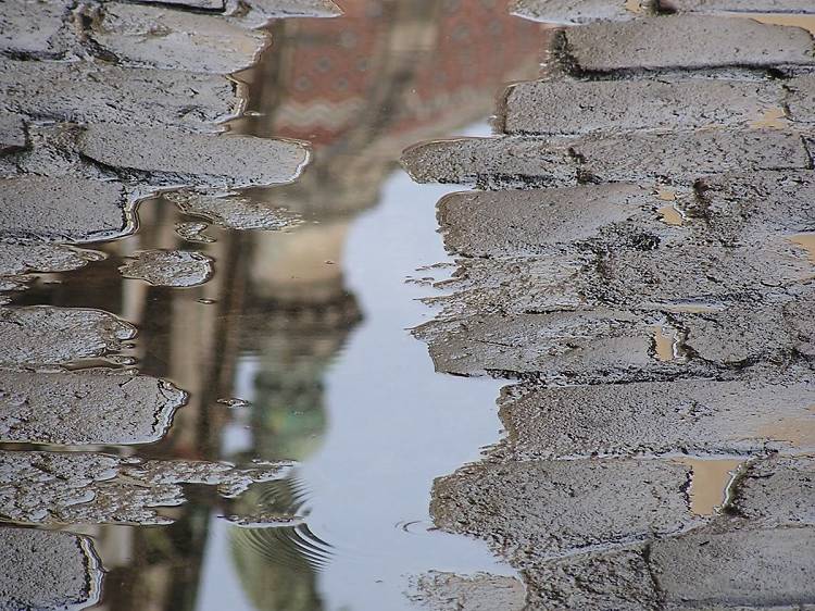 Fotografiar la basílica de La Mercè desde la calle Carabassa