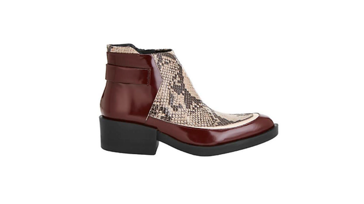 Crawford leather ankle boots by Finery, £135