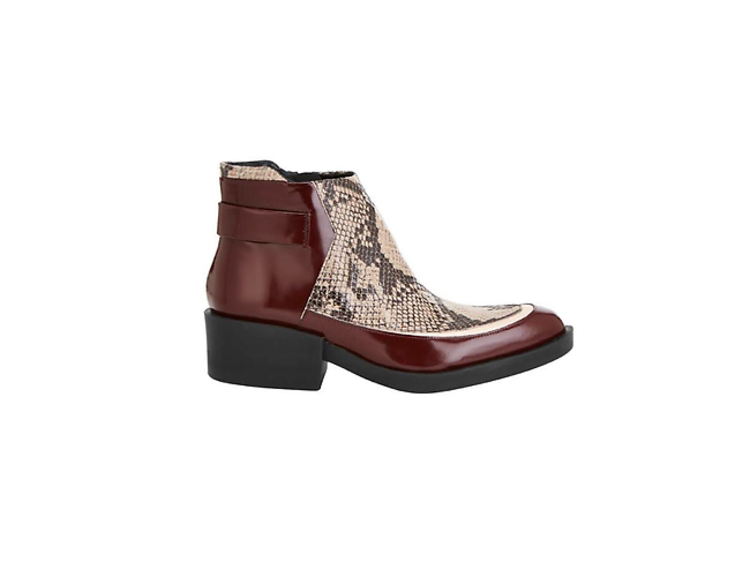 Crawford leather ankle boots by Finery, £135