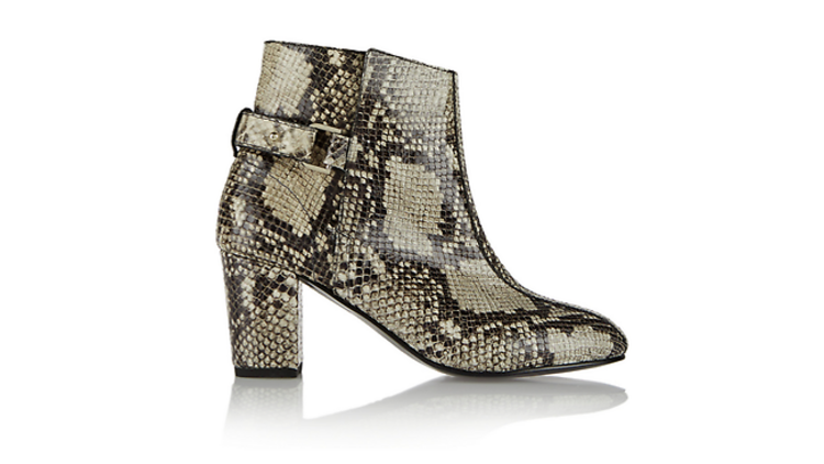 Sabrina snake-effect boots by Newbark, £690