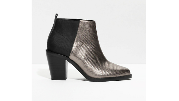 Reptile ankle boots by & Other Stories, £89.99