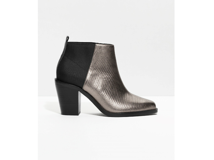 Reptile ankle boots by & Other Stories, £89.99