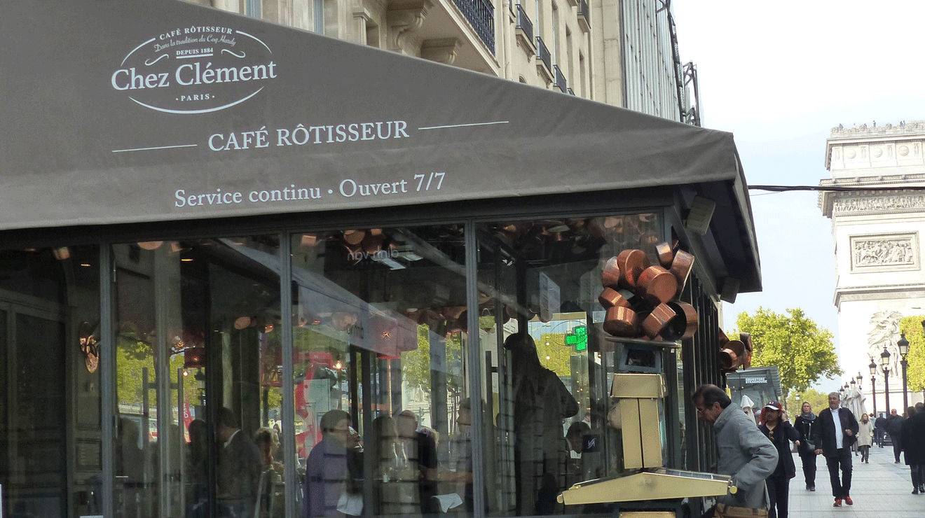 Chez Clément Café Rôtisseur Champs Elysées Restaurants à Champs