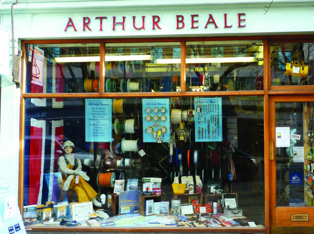 Arthur Beale, shop, Tottenham Court Road Arthur Beale, shop, Tottenham Court Road