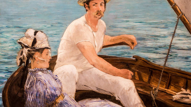 Édouard Manet, Boating (1874)