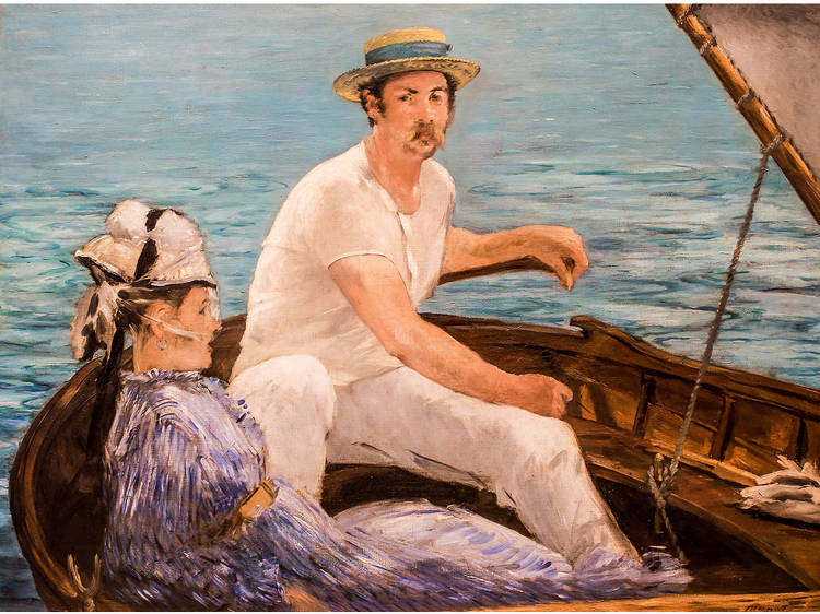 Édouard Manet, Boating (1874)