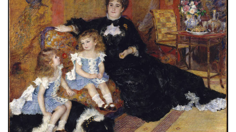 Auguste Renoir, Madame Georges Charpentier (née Marguérite-Louise Lemonnier, 1848–1904) and Her Children, Georgette-Berthe (1872–1945) and Paul-Émile-Charles (1875–1895) (1878)