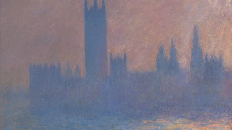 Claude Monet, Houses of Parliament, Sunlight Effect (Le Parlement, effet de soleil) (1903)