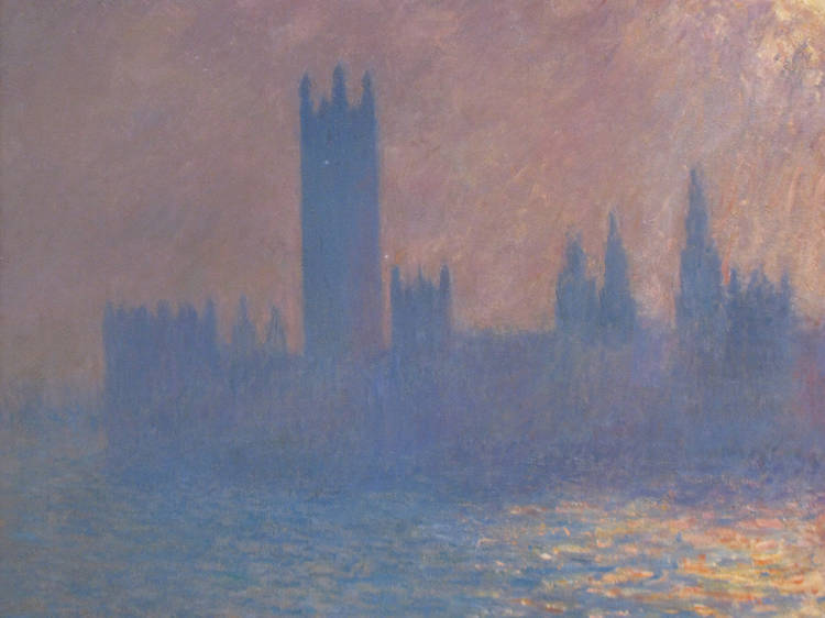 Claude Monet, Houses of Parliament, Sunlight Effect (Le Parlement, effet de soleil) (1903)