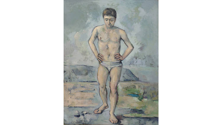 Paul Cézanne, The Bather (c. 1885)