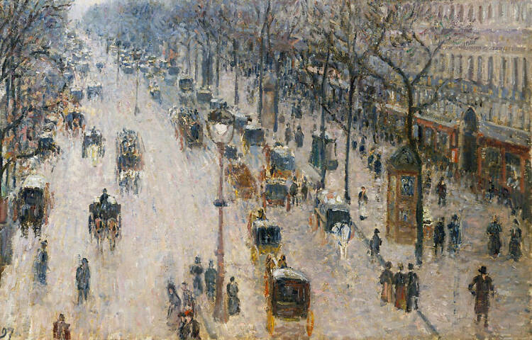 Camille Pissarro, CROPPED SPLASH