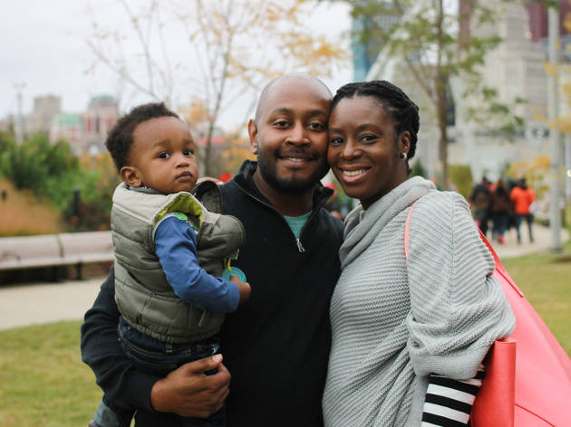 The first annual Halloween Gathering attracted a crowd of all ages with an Art and Halloween Festival and parade in and around Millennium Park on October 24, 2015.