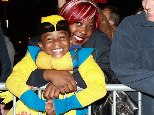 The first annual Halloween Gathering attracted a crowd of all ages with an Art and Halloween Festival and parade in and around Millennium Park on October 24, 2015.