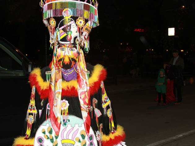 The first annual Halloween Gathering attracted a crowd of all ages with an Art and Halloween Festival and parade in and around Millennium Park on October 24, 2015.