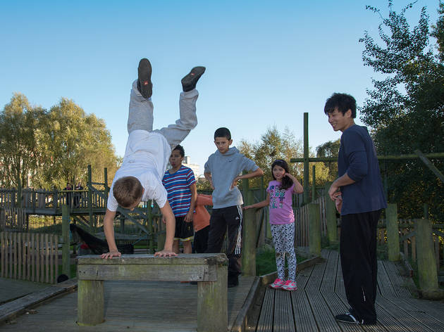 Youth Parkour Camp Youth Parkour Camp