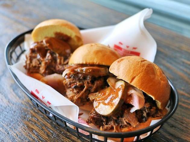 Brisket sliders at Wicked Bloom Wicked Bloom
