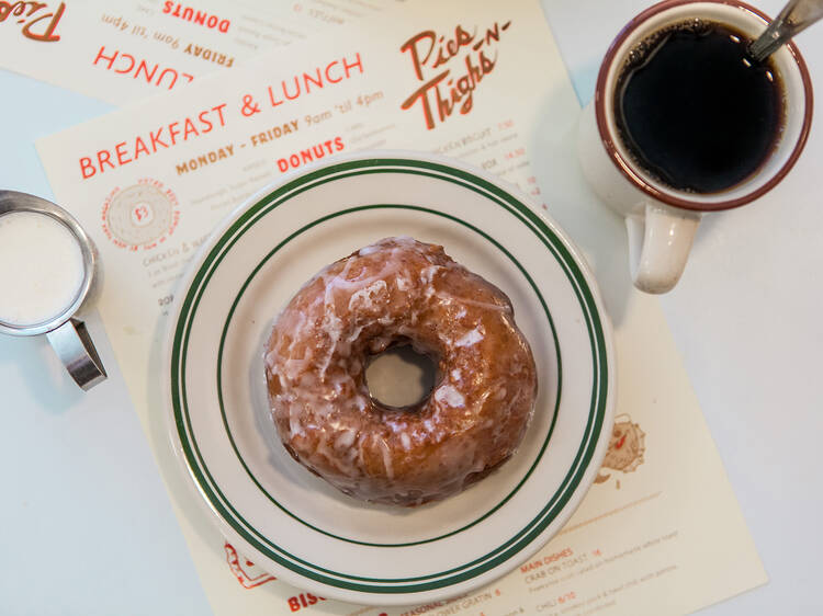 Sourdough doughnuts at Pies 'n' Thighs 