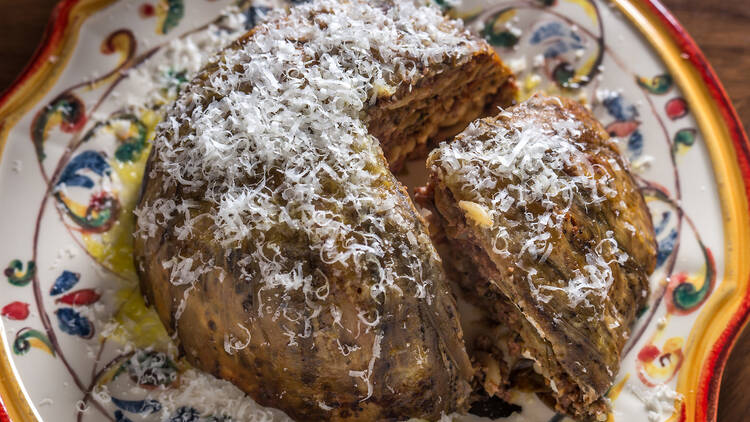 Timballo di Zanghi at Sessanta