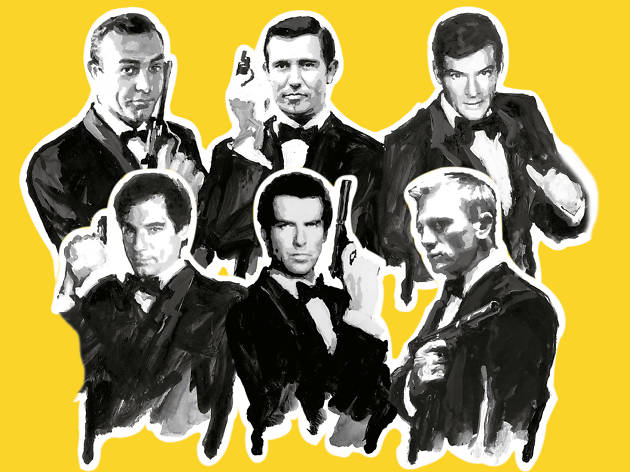 James Bond, agente 007 James Bond, agente 007: Pierce Brosnan, Daniel Craig, Timothy Dalton, Roger Moore, Georege Lazenby y Sean Connery