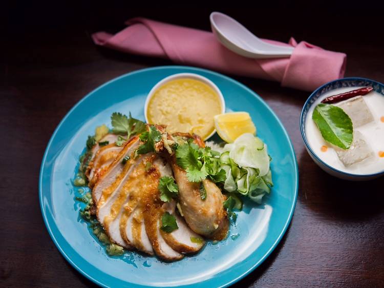 Koji fried chicken at Mission Chinese Food 