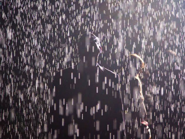 Rain Room is a must-visit, even if it won't get you wet Rain Room at LACMA