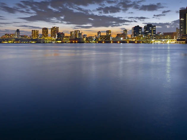東京湾の夜景 東京湾の夜景