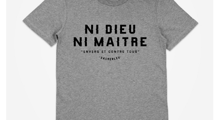 Un t-shirt à message