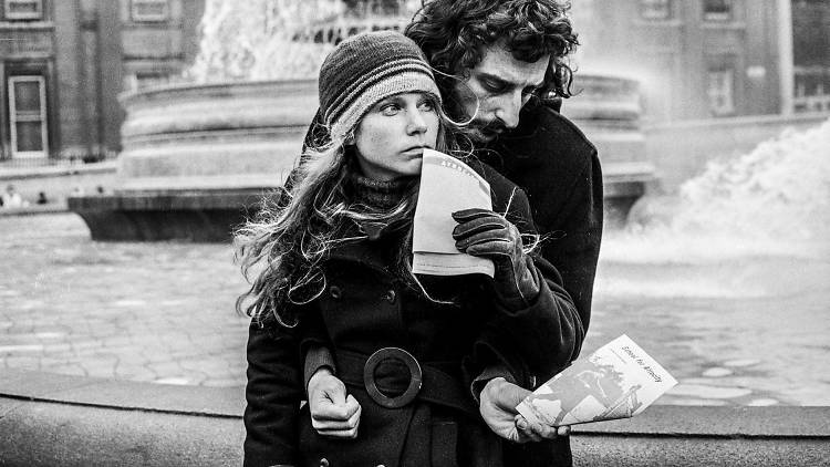 US Artists for Peace Demo, Trafalgar Square, 1971