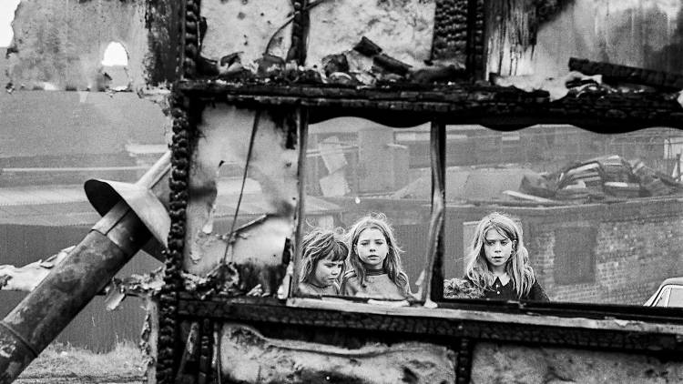 Gypsy Children, Burned-Out Tram, early '60s